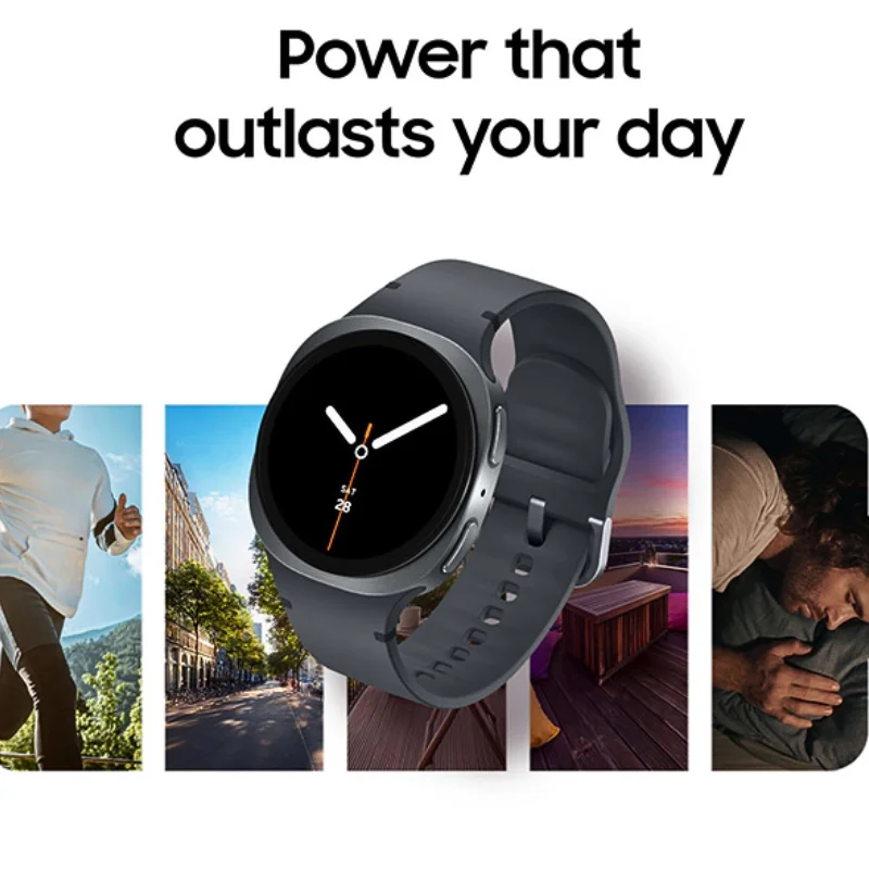 ساعة سامسونج جالاكسي 8، سوبر أموليد، 1.5 بوصة، 2 + 32 جيجا، 435 مللي أمبير، إصدار بلوتوث / LTE ساعة ذكية #5