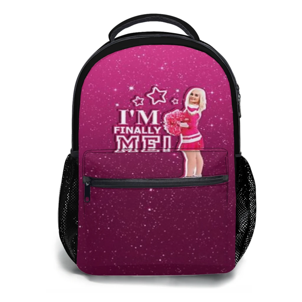 Zombies 3 - Addison I Am akhirnya Me Pink Glitter tas komputer ransel tahan air kapasitas besar dapat dicuci uniseks