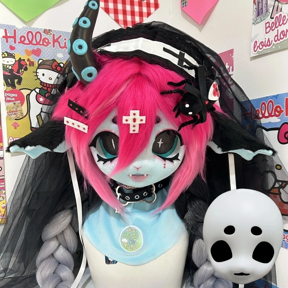 

Beginner Basic Lightweight Edition Kigurumi Headbase Mask Fursuit Character Human Kig Head OC Mask Anime Cosplay Accessories