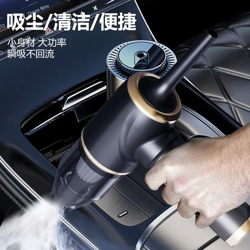 New car wireless vacuum cleaner multi-function super powerful blow-sucking integrated household small handheld high power