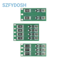 2S 3S 4S Balance Board 8.4V 12.6V 16.8V 18650 Polymer Li-ion Lithium Battery Balancer BMS 100mA Balanced Current