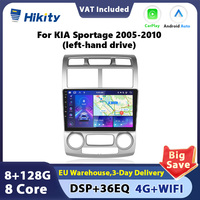 Hikity Qualcomm Snapdragon Android Car Radio For KIA Sportage 2005-2010 Carplay Android Auto FM RDS GPS WiFi BT 2din autoradio