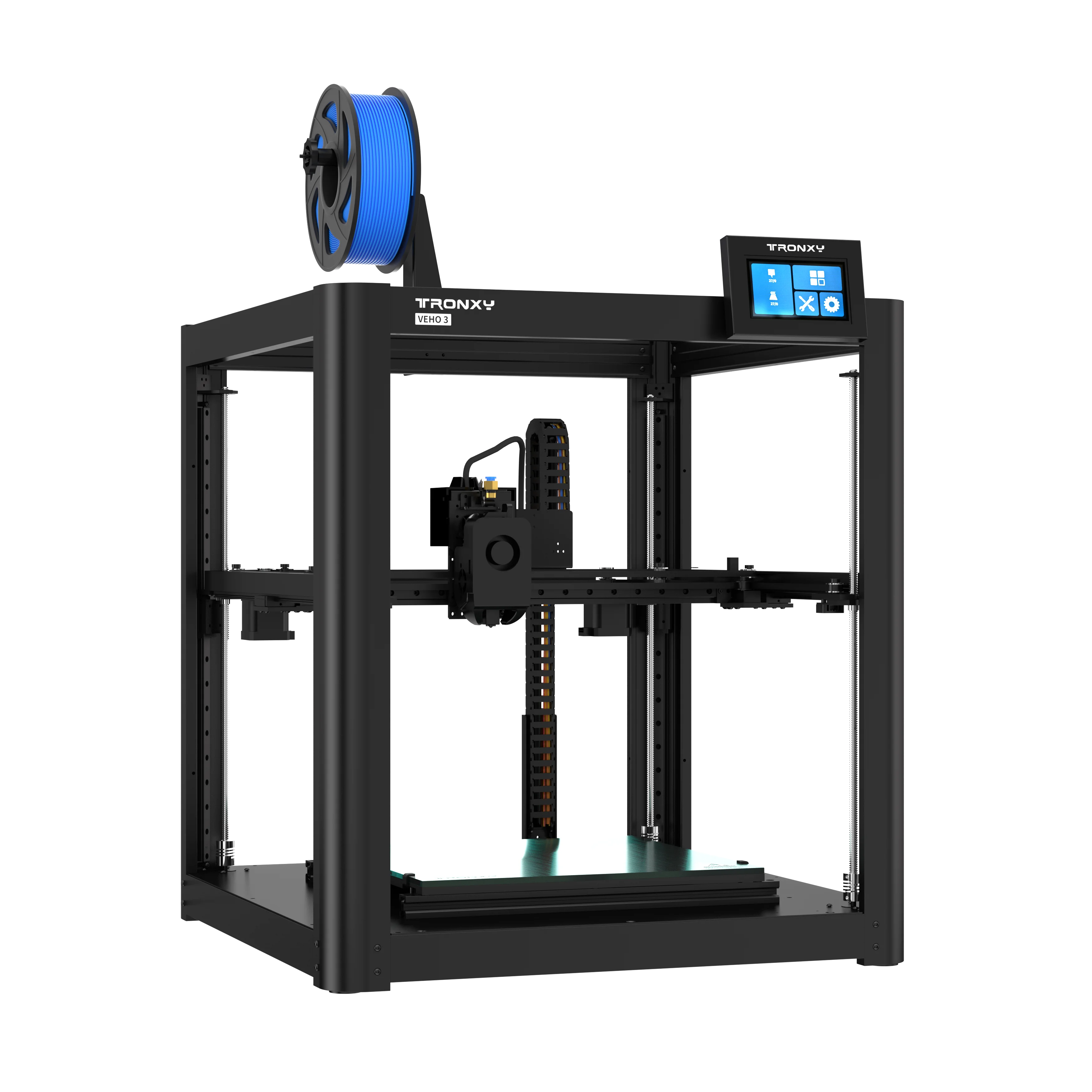 VEHO 800 PRO / 600 Pro V3 / 500 PRO / VEHO 1 FDM طابعة ثلاثية الأبعاد 255-800 مم حجم الطباعة التسوية التلقائية مجموعات طابعة الطارد المباشر