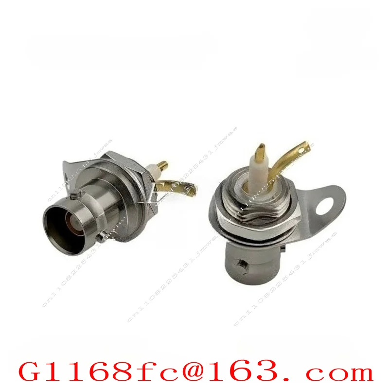 High Quality Professional BJ77 Three Coaxial BNC Wall Socket 1553B Bus Connector All Copper Parts