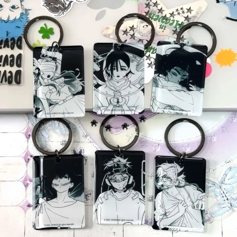 الغريبة المرحلة حتى إيفان قلادة سلاسل المفاتيح الكرتون أنيمي قلادة كيرينغ مجوهرات الديكور ظهره الملحقات