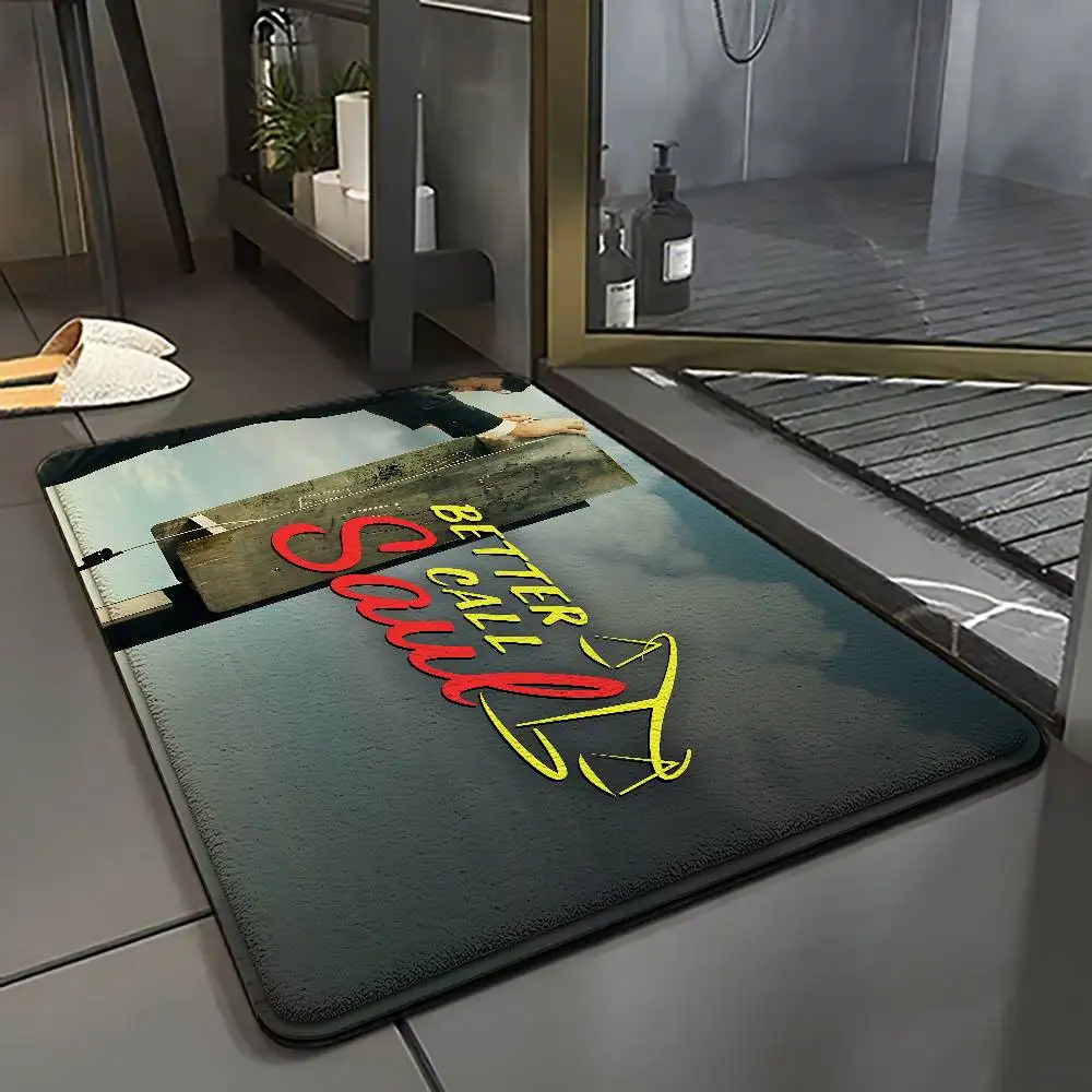 الفيلم الكلاسيكي أفضل دعوة شاول الكلمة حصيرة لمدخل غرفة نوم الحمام الحمام المدخل لينة ماصة عدم الانزلاق القدم الحصير