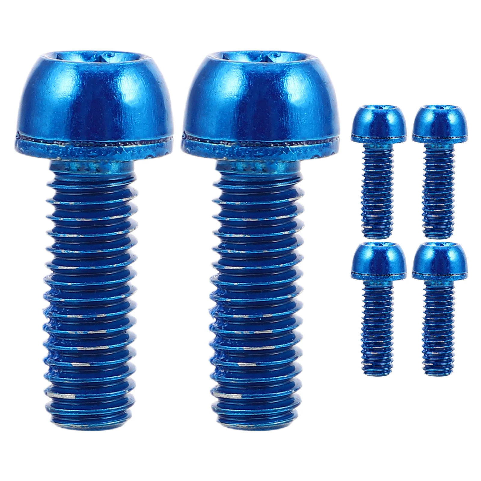 

6Pcs Bicycle Disc Brake Screws Durable Iron Material Secure Locking Function Wide Compatibility Easy Installation Mountain Road