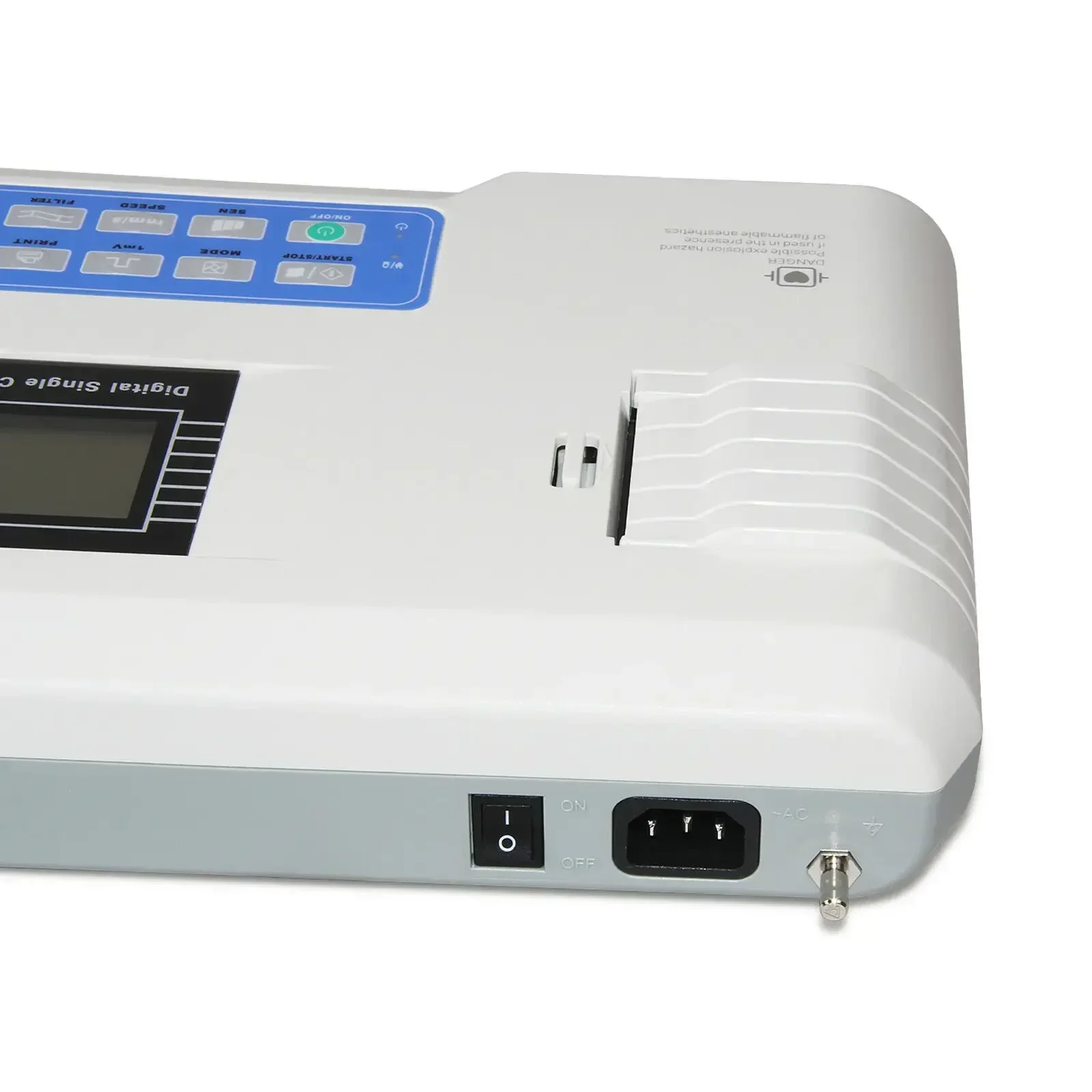 yyhc CONTEC ECG100G 1 channel Portable ecg monito electrocardiography machine ekg  machines home  devices Printer