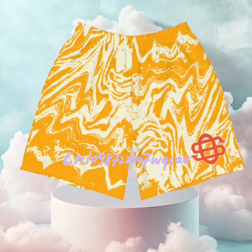 

American Summer New Basketball Hip-hop Trendy Brand Simple Sweatpants Casual Loose Shorts Men and Women Moto 2025 Summer