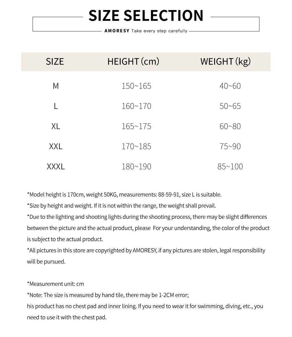 AMORESY-Traje de baño de una pieza para mujer, buen rendimiento de protección solar, ropa de playa de baño, traje de baño competitivo