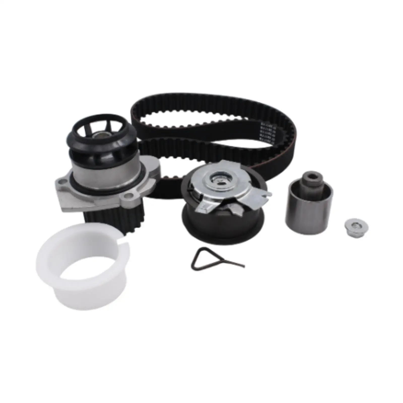 Drive Tensioners Timing Belt Kit Sturdy Professional Easy to Install Replace Parts Black Compatible Accessories for Audi A6