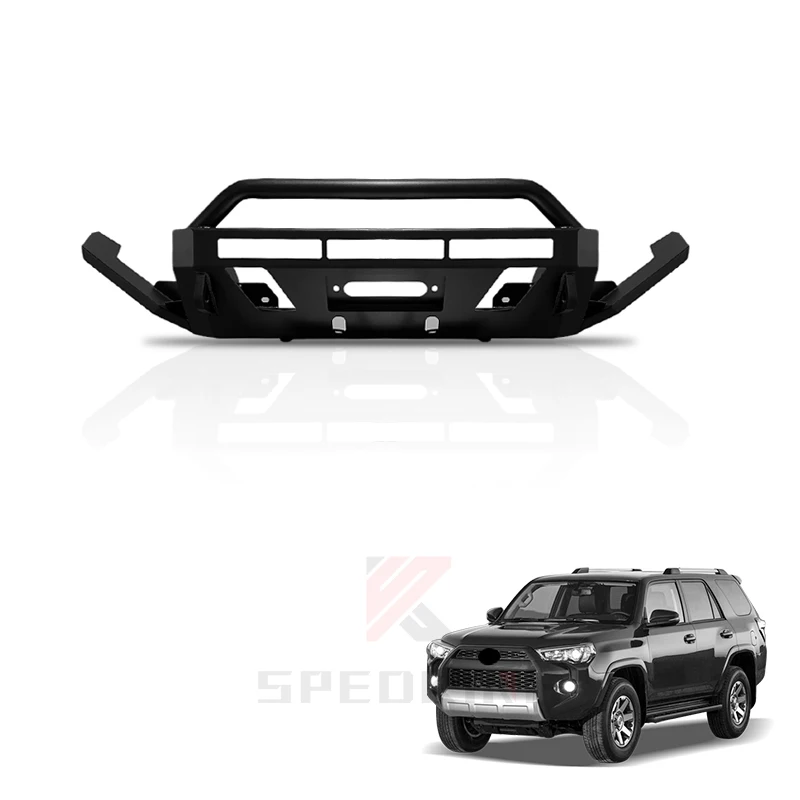 Spedking 14+ New design body kit part accessories front bumper bumper with two sides both sides for 4runner