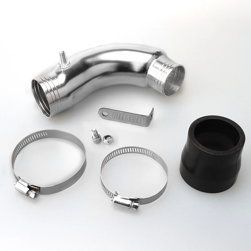 NIBBI Luftfilter Ansaugkrümmer ATV Roller Kaltlufteinlass Ellenbogen Aluminiumrohr für Honda Yamaha Motorrad GY6 Motorteile – Detail 11