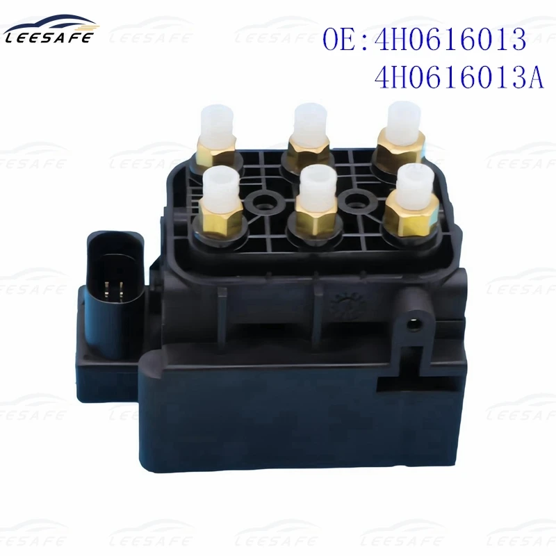 4H0616013A Air Suspension Solenoid Valve Block for Audi A6 C7 A7 Sportback for Audi A8 D4 Solenoid Valve 4H0616013 4H0616013B