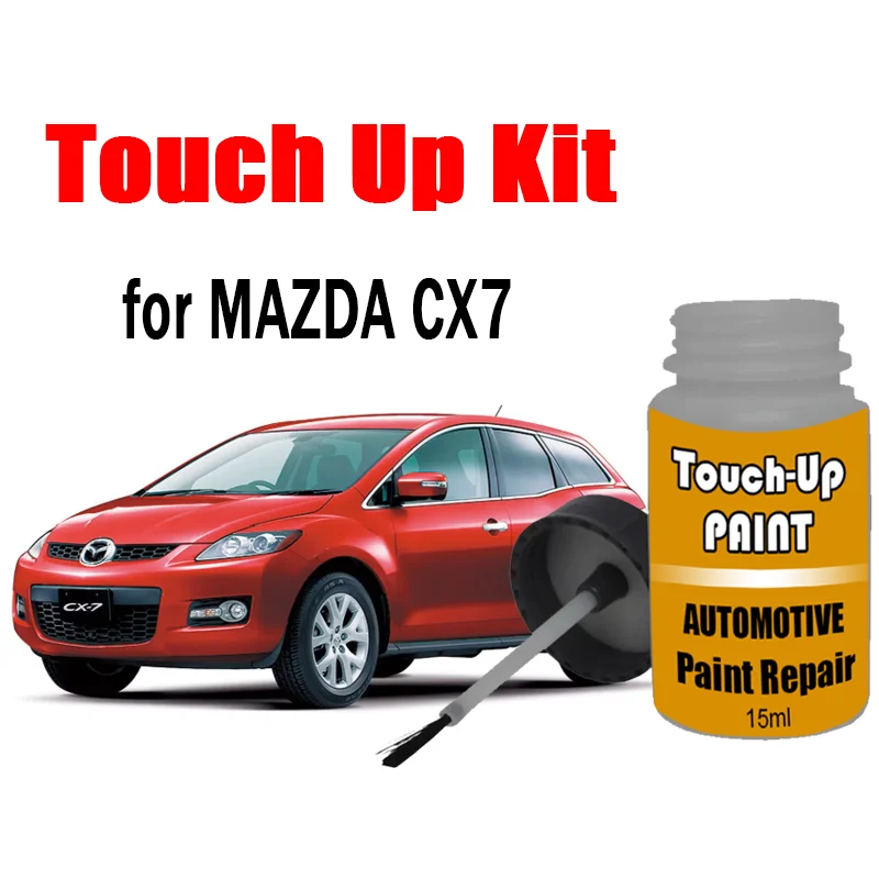 

Автомобильный набор для ретуши (с кистью) для MAZDA CX7, средство для удаления царапин, аксессуары для ухода за автомобильной краской