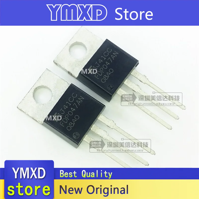 2pcs/lot New Original Genuine FDP047AN08AO New Field Effect Tube TO-220 In Stock Fast delivery