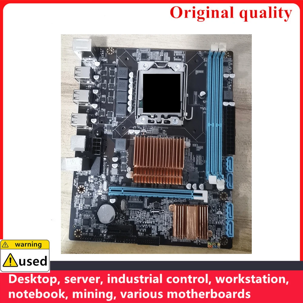 

Used X58 LGA1366 ECC M-ATX Motherboard Support REG X5650 L5620 i7 930 DDR3 16G And XEON CPU USB2.0 AMD RX Series 1366 X58M