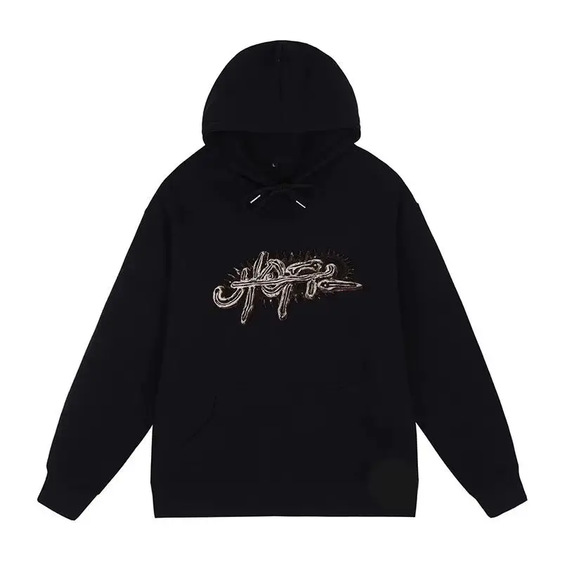 2025 New Fashion Travis Scott Hoodie Utopia Hip Hop Vintage Graffiti Women Hoodie Jacket Menswear Top Streetwear Male Hoodies