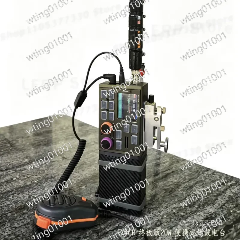 for FX4CR Pocket Elf 20W SDR Handheld Shortwave Radio with Built in Bluetooth Sound Card and Approval Code Portable Receiver