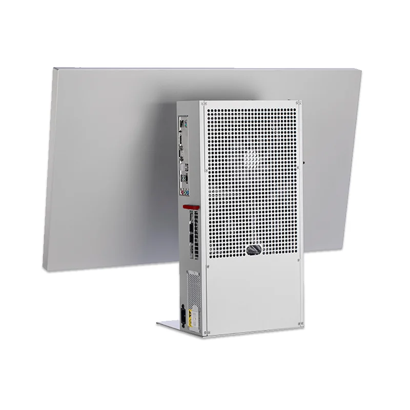 ITX aluminum alloy, single display all-in-one machine DIY all-in-one machine Monitor bracket Computer chassis