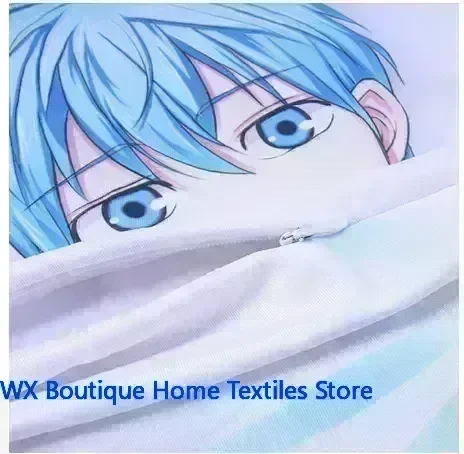 الأزرق الأرشيف Dakimakura أنيمي Sunonara Syunn وسادة حالة العناق.. Peachskin الفراش غطاء الوسادة