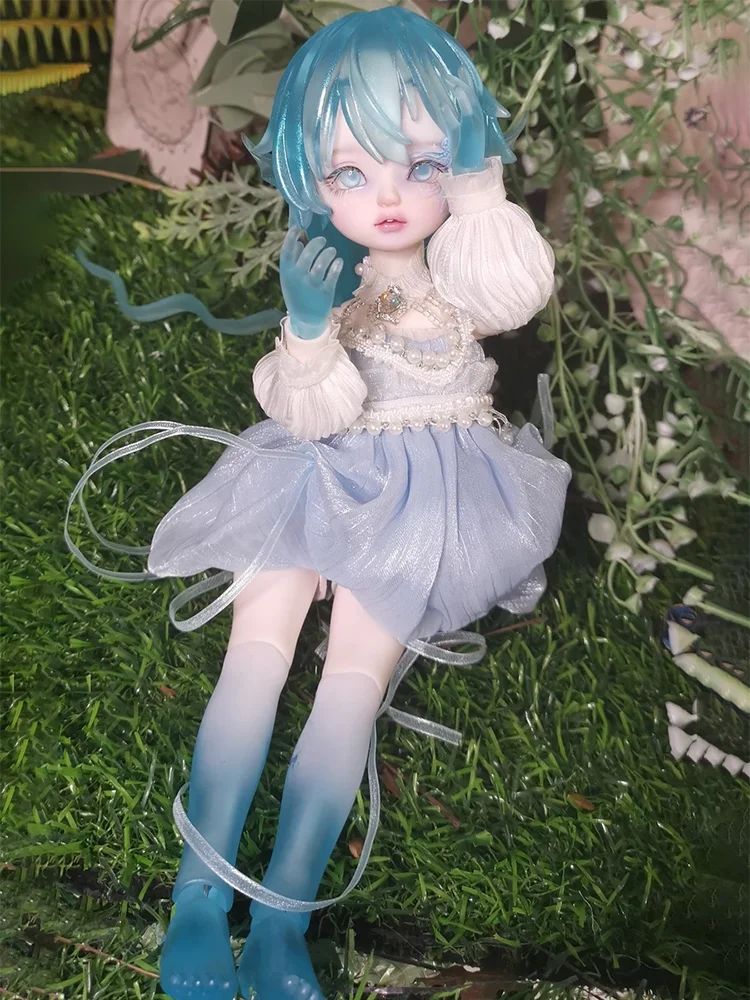 Genuine Joybjd Kurage 1/6 Bjd Doll Transparent Bluehands Foot Resin Hair Jellyfish Fairy Baby Of Thesea Sueprise Birthday Gift