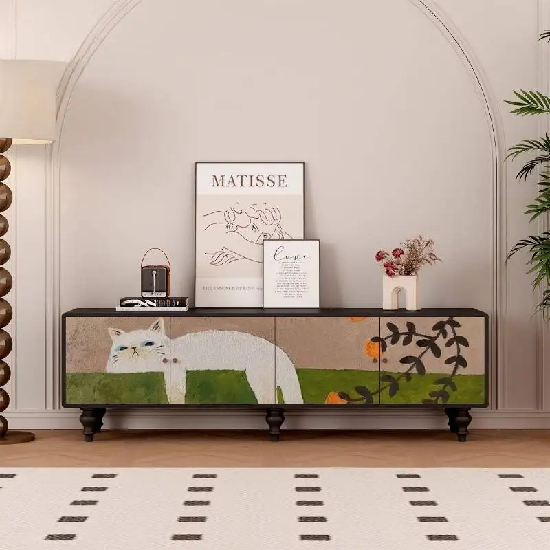 

Unique Bedroom Tv Cabinet Decoration Storage Modern Living Room Tv Cabinet Nordic Designer Fernseher Tisch Furniture Home