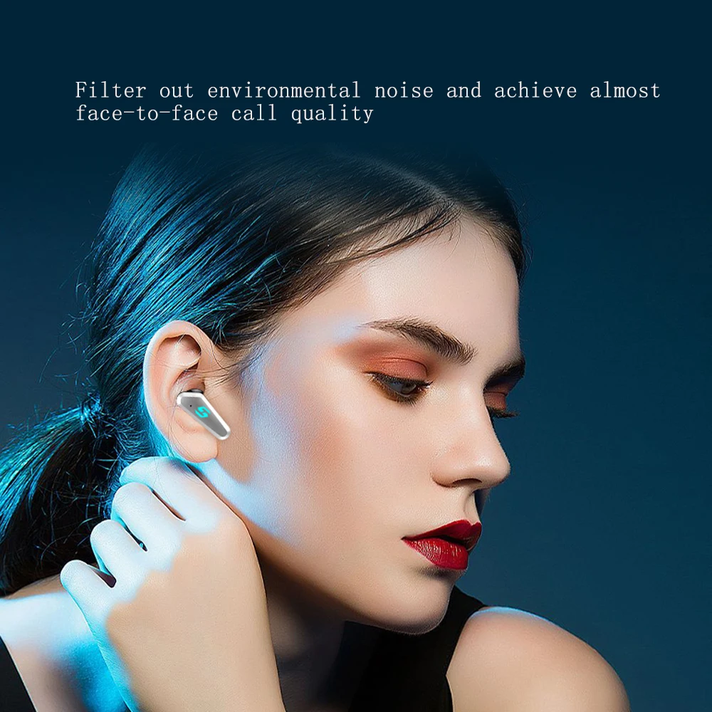 سماعات بلوتوث لاسلكية مع تأخير منخفض ، لعبة الرياضات الرائعة ، سماعات أذن ، TWS ، استعداد طويل للغاية ، مكالمة عالية الدقة ، سماعات رأس رياضية ، X35