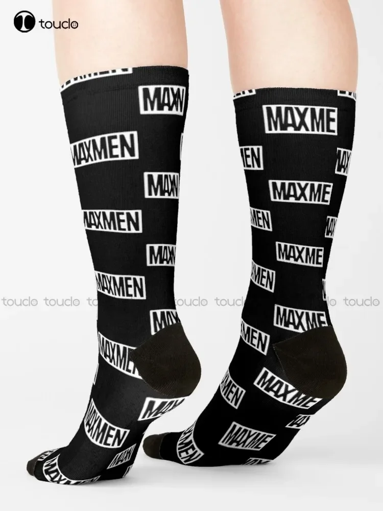 Mad Max Man Gift Premium Apparel Funny Holiday Xmas Socks Softball Socks Women Unisex Adult Teen Youth Socks 360° Digital Print