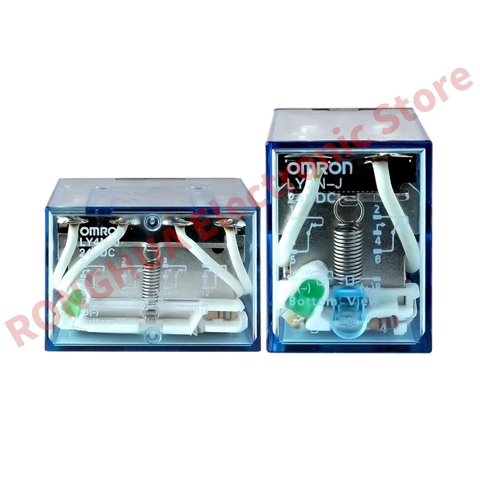 100% オリジナル新 LY2N-J AC220V LY2N-J DC12V LY2N-J DC24V LY4N-J AC220V LY4N-J DC24V PTF08A-E ベース PTF14A-E ベース