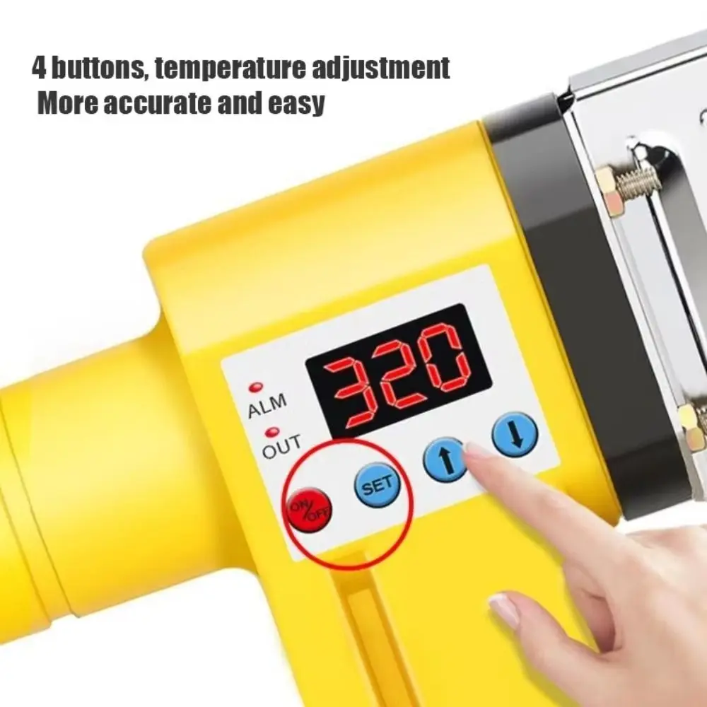 

Constant Temperature Quick-Heat Welding Machine EU Plug New Design Heat Fuse Water Pipe Welder Water Pipe Installation