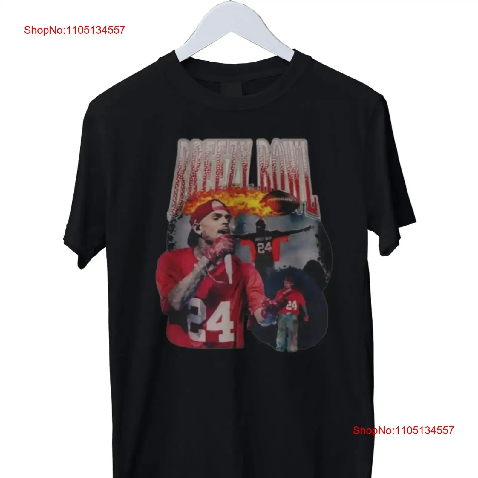 كريس براون بريزي باول XX طباعة رجل تي شيرت S M L XL 2 3 4 خمر غسلها الرسم مريحة تنوعا امتدت لينة