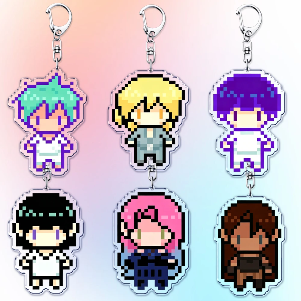 Llaveros de Alien Stage x Omori: Luka, Ivan, Till, Mizi, Hyuna, Sua, Kel, Mari, Sunny, Hero, Aubrey - Joyería y Regalos para Fans del Juego