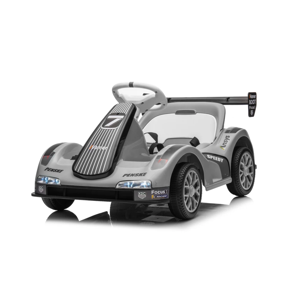 Elektrisches Go-Kart für Kinder, 12 V batteriebetriebenes Fahrtenauto mit Fernbedienung, Wheeler-Elektrofahrzeug für Kinder, Geschenk für Jungen und Mädchen