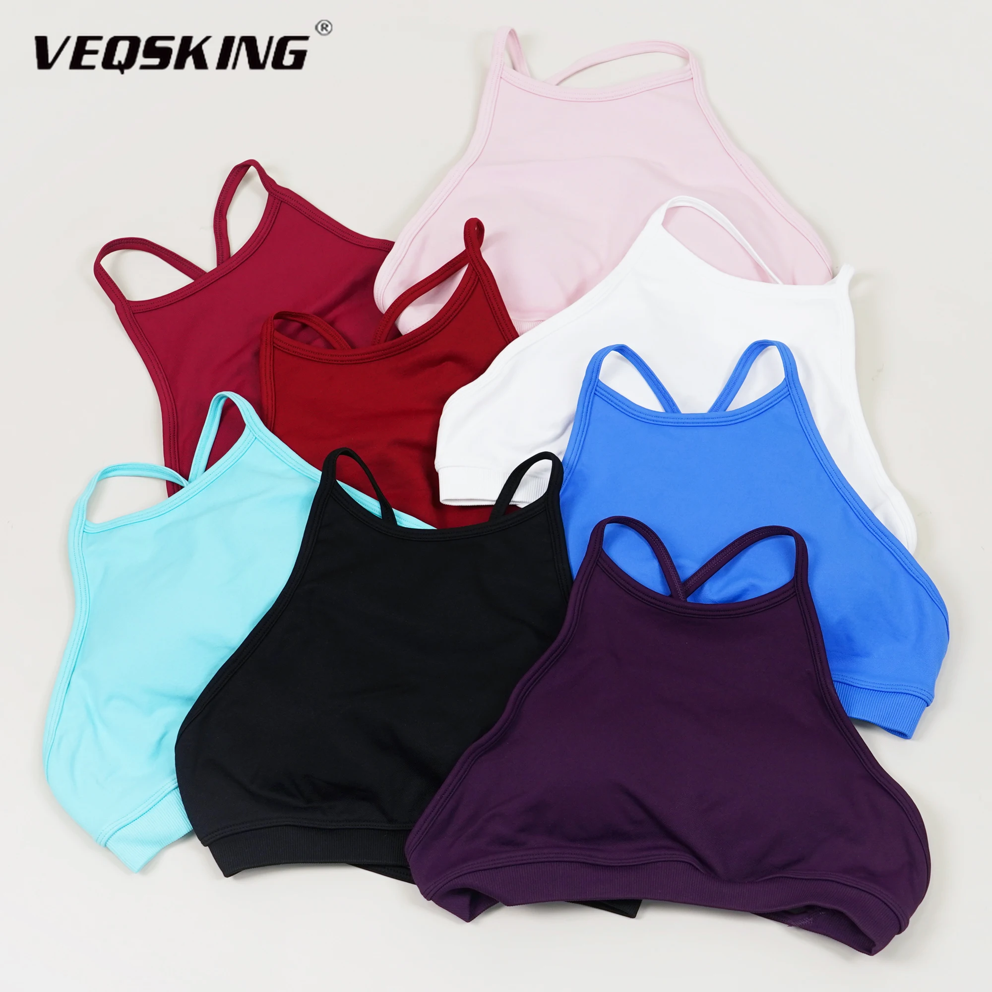 

Women's Camisole Sports Vest, New Beautiful Back Yoga Bra, Quick Drying Fitness Running Breathable Seamless Slimming Yoga Bra