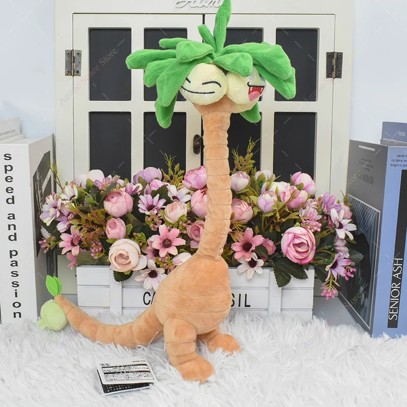 Anime Plush Exeggutor Plush Toy Kawaii Soft Palm Tree Exeggutor Stuffed Doll Collectible Gift for Kids Ornament