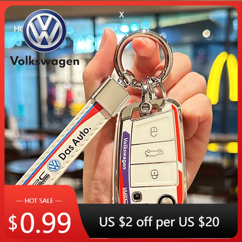 

Подстаканники, автомобильный откидной чехол для ключей, чехол для VW Volkswagen Golf 7 MK7 Tiguan MK2 для Seat Ateca Leon FR 2 Ibiza, дистанционный брелок