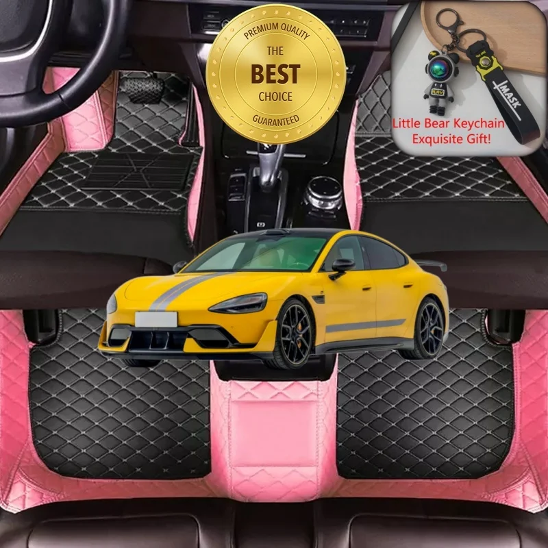 Customized Fit for Xiaomi SU7 Ultra Car Floor Mats Car Accessories Tailored Waterproof Auto Carpet Mats Left/Right-hand Drive