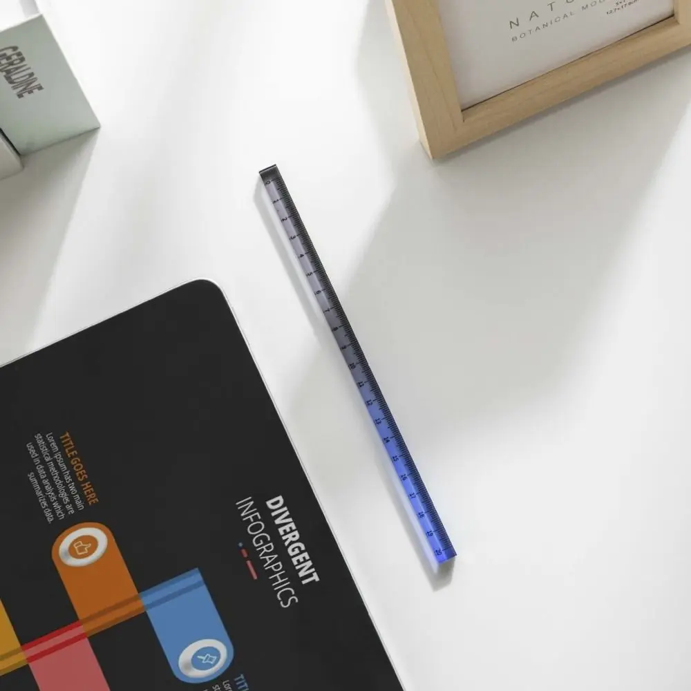 15 سنتيمتر 20 سنتيمتر 30 سنتيمتر التدرج مساطر مستقيمة شفافة تقسيم الرياضيات رسم حاكم متعددة الوظائف الاكريليك أدوات الرسم ذاتية الصنع طالب #4