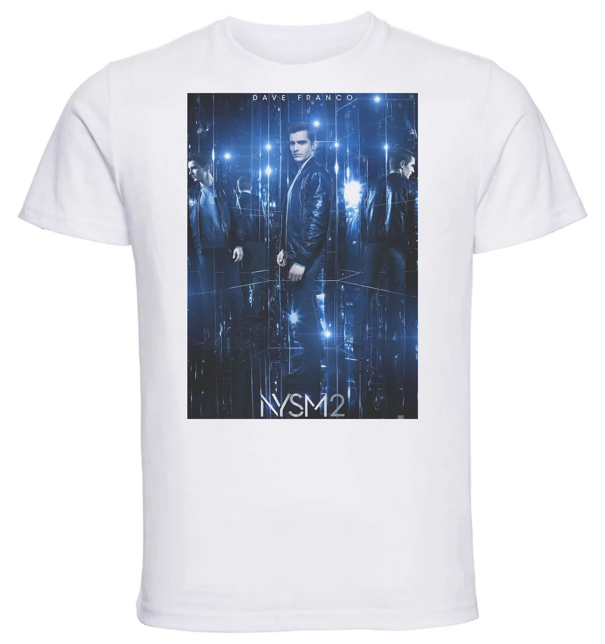 T-shirt Unisex White Now You See Me 2 Nysm Dave Franco