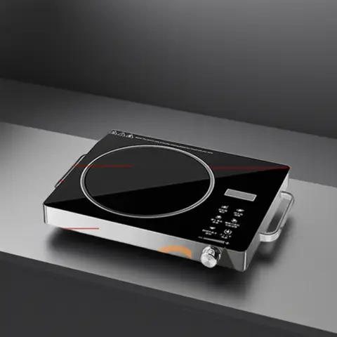 110V/220V Intelligent Induction Cooker 2200W High Power Electric Ceramic Cooker Touch Adjustable Temperature Electric Tea Stove