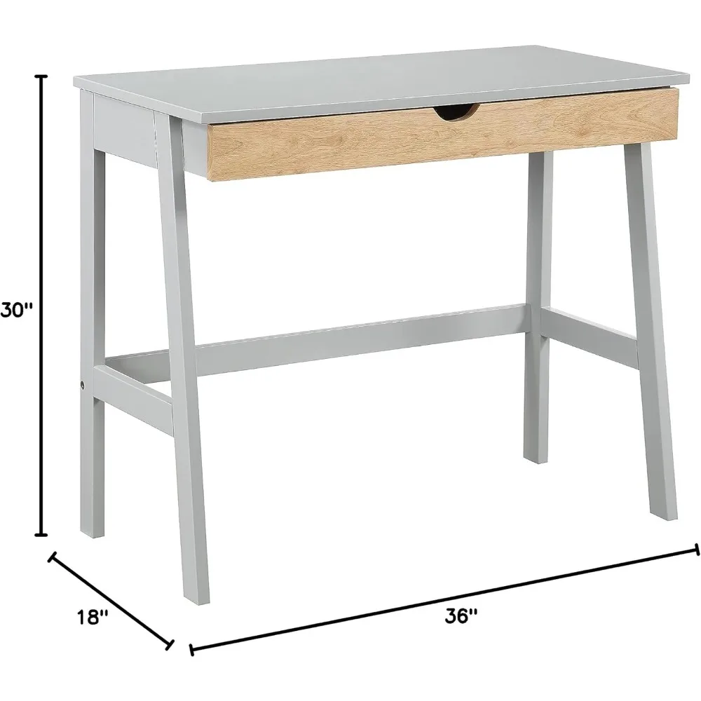 mesa oliva e opie hilton, cinza e natural