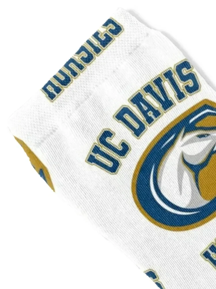 UC Davis Mascot (Aggies/Horsies) Socks Climbing luxe Socks Ladies Men's