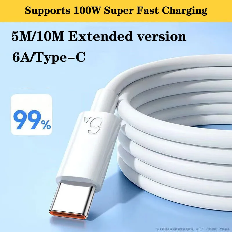 

1PCS 6A 100W USB Game Fast Charging cable Type-C Cell Phone Game Universal Data Cable Gaming Accessories for Samsung Huawei