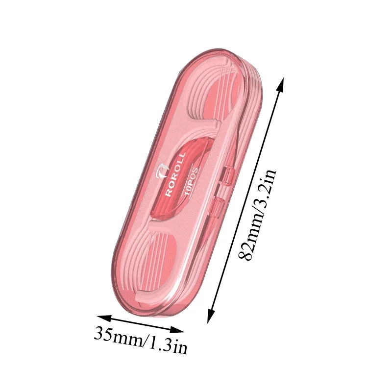 Ensemble de cure-dents en fil dentaire réutilisable, brosse interdentaire en plastique, nettoyeur de fil dentaire portable, étui de rangement, 10 pièces par boîte