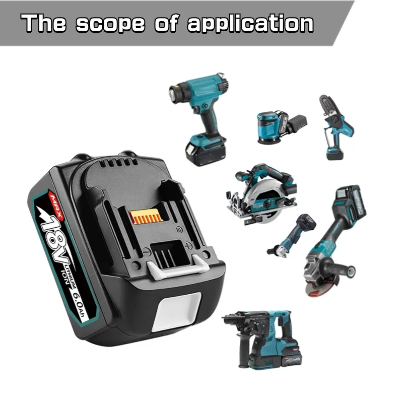 Speciale Aanbieding Makita 18V Batterij Elektrisch Apparaat 3ah 6ah 8ah 12ah Bl1840 Bl1850 Bl1830 Bl1860b Lxt400 Oplaadbaar