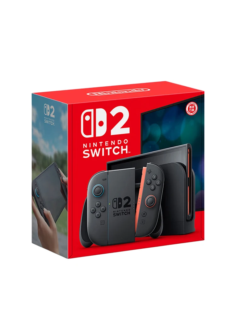 Nintendo Switch 2 Tragbare Spielkonsole, 7,9 Zoll Bildschirm, 120Hz, mit Joy-Con 2, HDR, Magnetischem TV-Modus, Tragbarer PC