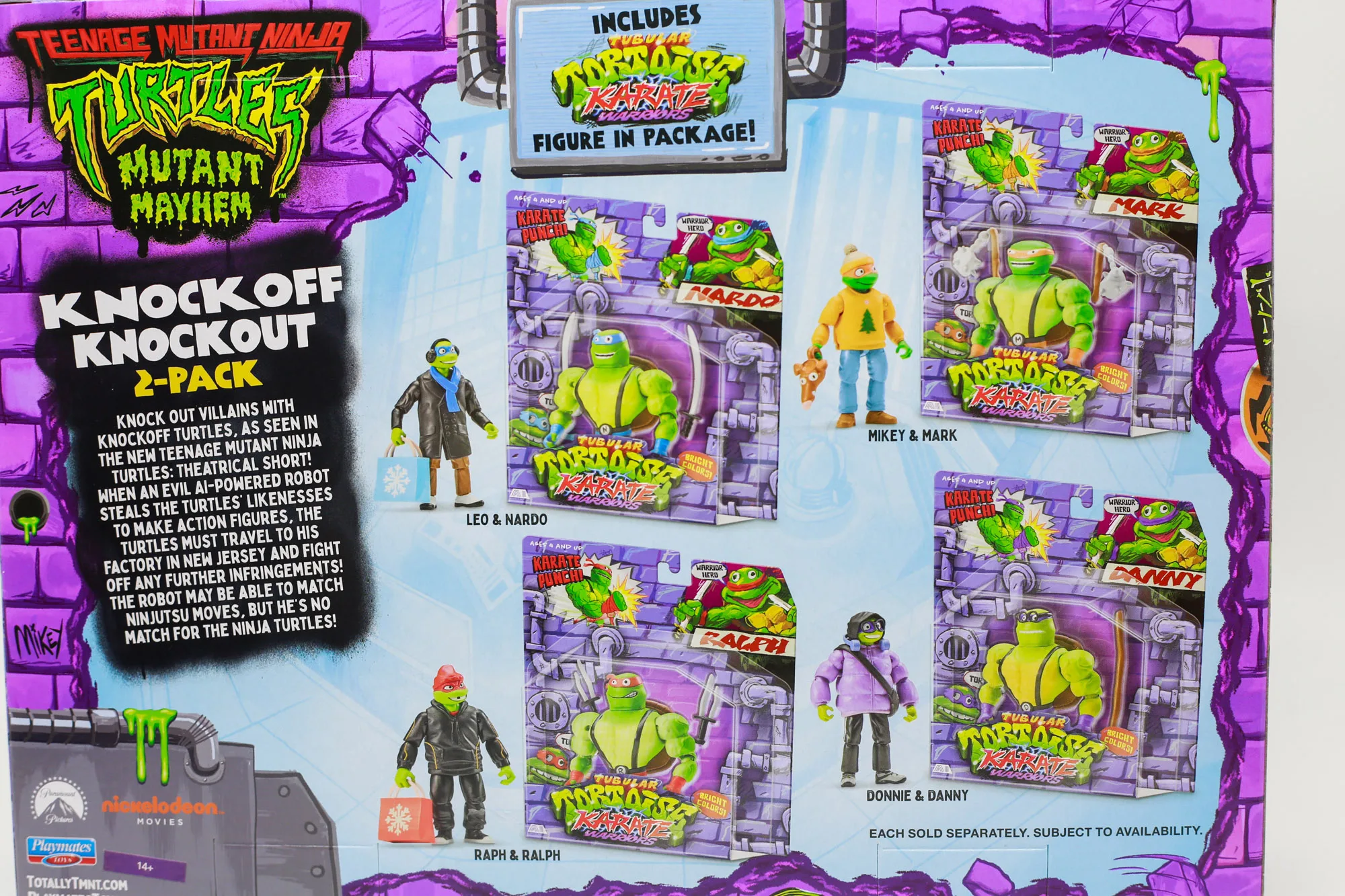 

Playmates Teenage Mutant Ninja Turtles Theatrical Version Anime Figue NARDO DONNIE DANNY MIKEY MARK PAPH RALPH Doll Kids Gifts