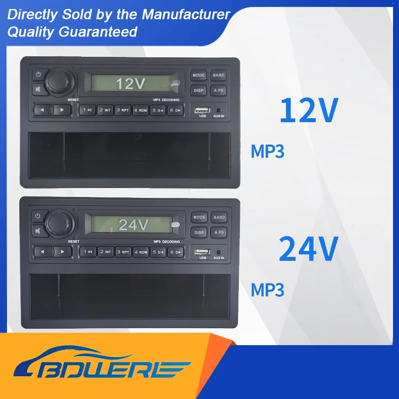 

OEM MP3 Radio (L0791010317A0, L0791010318A0) for FOTON Aoling CTS Express, New JIEYUN & Oumakon S3