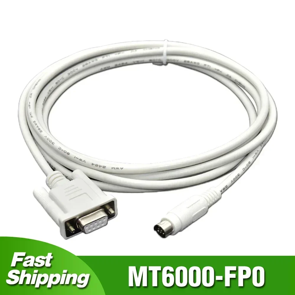 Cable de programación MT6000-FP0 para Weinview MT8000/6000 Panel táctil HMI conectar a Nais para Panasonic FP0/FP2/FPX PLC